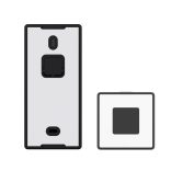 Aqara Doorbell Camera Hub G410 Select – fekete okos kapucsengő, Wi-Fi, Bluetooth, Zigbee, Thread (CH-C09D)