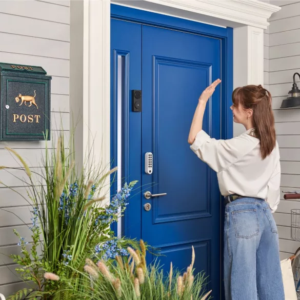 Aqara Doorbell Camera Hub G410 Select – fehér okos kapucsengő, Wi-Fi, Bluetooth, Zigbee, Thread (CH-C09DW)