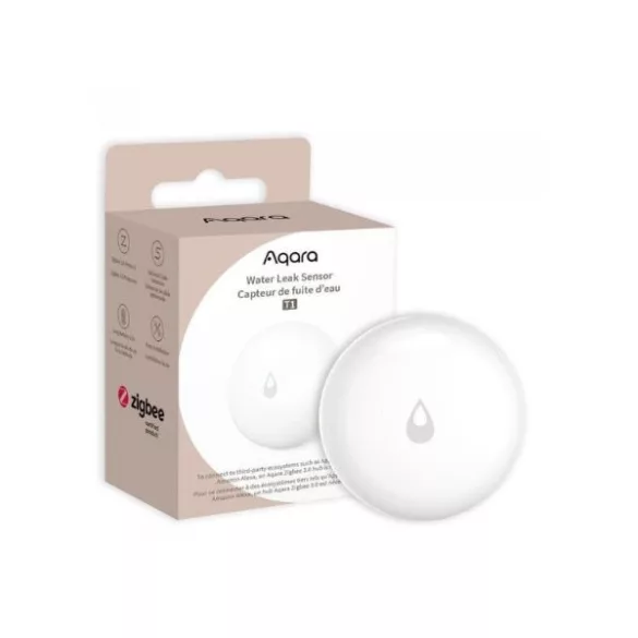 Aqara Water Leak Sensor T1 – csőtörés / vízszivárgás-érzékelő, Zigbee (WL-S02D)