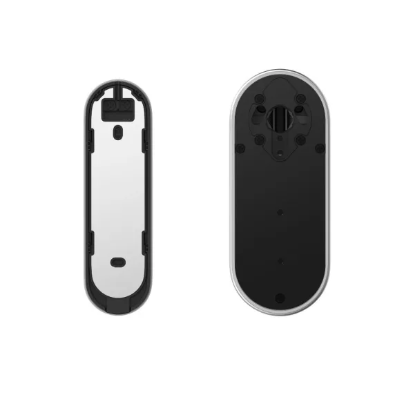 Aqara U200 Smart Lock – utólag felszerelhető okos zár + külső egység, fekete, Bluetooth, Thread (EL-D02D)
