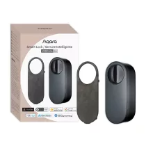   Aqara U200 Smart Lock Lite – utólag felszerelhető okos zár, fekete, Bluetooth, Thread (EL-D03D)