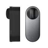 Aqara U200 Smart Lock Lite – utólag felszerelhető okos zár, fekete, Bluetooth, Thread (EL-D03D)