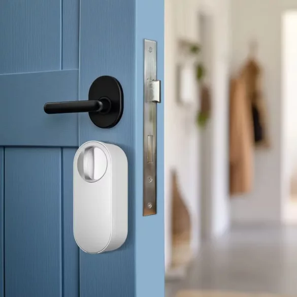 Aqara U200 Smart Lock Lite – utólag felszerelhető okos zár, fehér, Bluetooth, Thread (EL-D03DW)