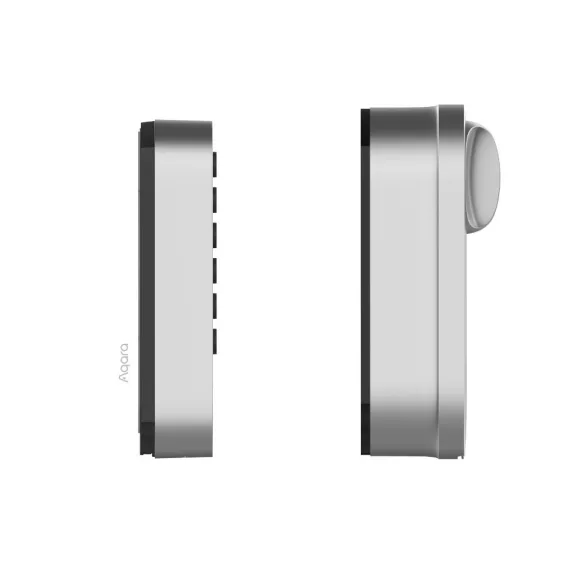 Aqara U200 Smart Lock – utólag felszerelhető okos zár + külső egység, ezüst, Bluetooth, Thread (EL-D02S)