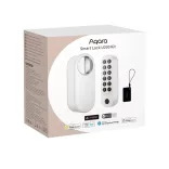 Aqara U200 Smart Lock – utólag felszerelhető okos zár + külső egység, fehér, Bluetooth, Thread (EL-D02DW)