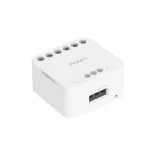 Aqara Dual Relay Module T2 – mini 2 áramkörös relémodul, fogyasztásméréssel, redőnyvezérléshez, Zigbee (DCM-K01)