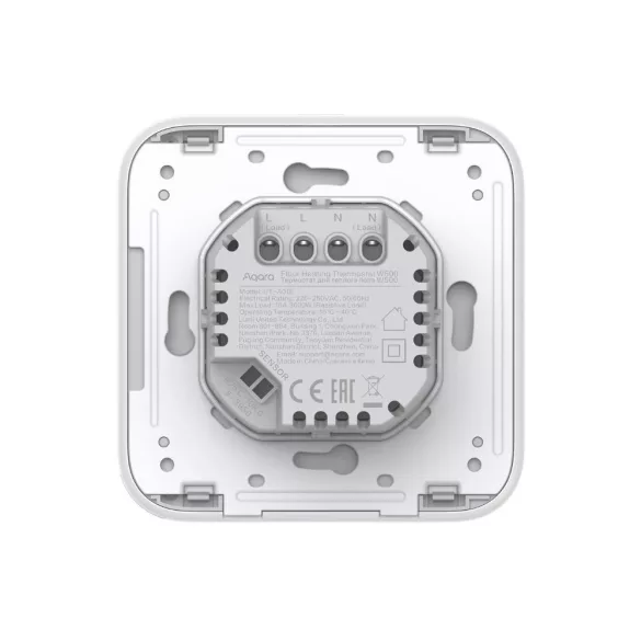 Aqara Floor Heating Thermostat W500 – padlófűtés termosztát, Bluetooth, Zigbee, Thread (UT-A01D)