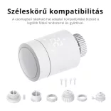 Aqara W600 Thermostat Valve – okos termosztatikus radiátorszelep, Zigbee, Thread, Matter (WT-A03D)