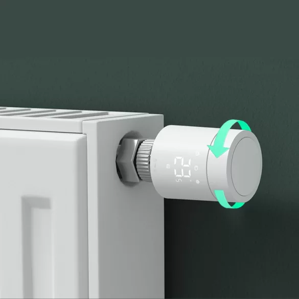 Aqara W600 Thermostat Valve – okos termosztatikus radiátorszelep, Zigbee, Thread, Matter (WT-A03D)