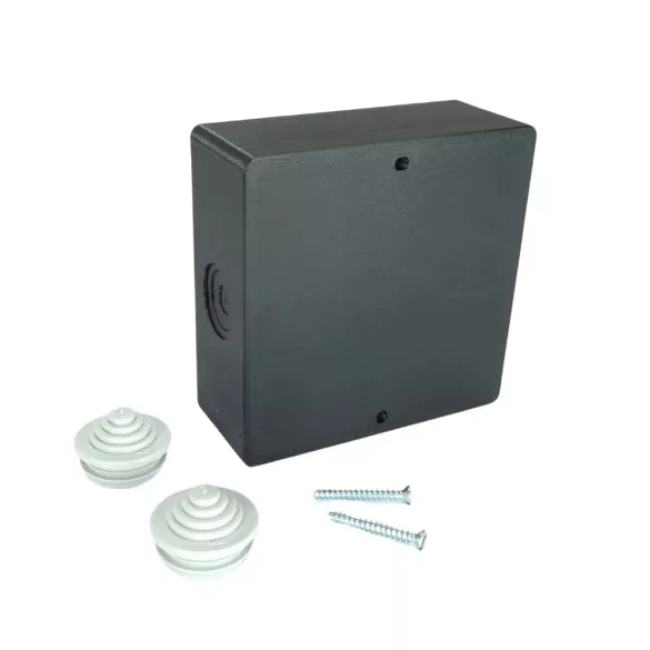 Kiemelő keret villanykapcsolókhoz, Shelly Wall Display-hez, Sonoff NSPanel-hez, NSPanel Pro-hoz, fekete