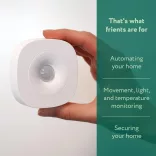 frient Motion Sensor Pro – PIR mozgás-, megvilágítás- és hőmérséklet-érzékelő, szabotázsvédelemmel, Zigbee (MOSZB-140)