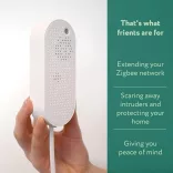 frient Smart Siren – hálózati tápellátású beltéri sziréna, 95 dB, Zigbee (SIRZB-111)