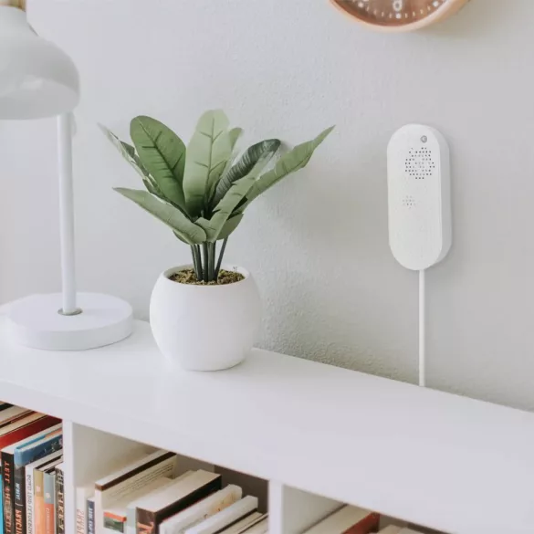 frient Smart Siren – hálózati tápellátású beltéri sziréna, 95 dB, Zigbee (SIRZB-111)