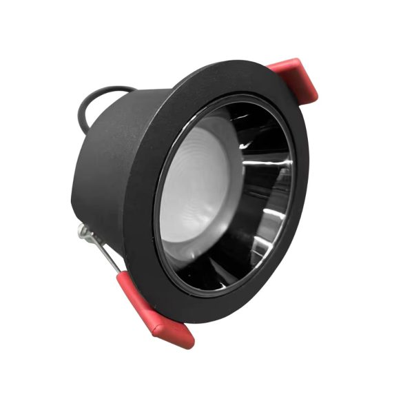 Gledopto süllyesztett LED spot lámpa, 450 lm, fekete keret, Zigbee 3.0, RF (GL-D-001P)