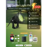 Gledopto kültéri lámpa, 550 lm, Zigbee3.0, RF (GL-G-002P)