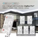 Gledopto 5in1 LED vezérlő kapcsolóbemenettel, Zigbee 3.0, RF (GL-C-201P)