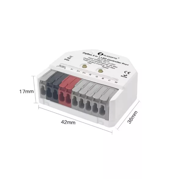 Gledopto analóg LED vezérlő, Zigbee 3.0, RF (GL-C-301P)