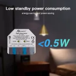 Gledopto relémodul (feszültségmentes kapcsolás), Zigbee 3.0, RF (GL-C-310P)