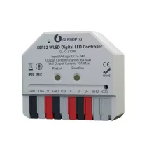   Gledopto Mini WLED Digital LED Controller – Wi-Fi-s digitális RGBIC LED vezérlés, 5V-24V DC, WLED firmware, mikrofon (GL-C-310WL)