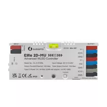   Gledopto Elite 2D-MU Advanced WLED Controller – kettő csatornás RGBIC LED vezérlő, mikrofonnal, USB-C, ESP32, Wi-Fi (GL-C-615WL)