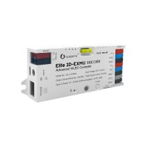   Gledopto Elite 2D-EXMU Advanced WLED Controller – kettő csatornás RGBIC LED vezérlő, mikrofonnal, USB-C, ESP32, Wi-Fi, Ethernet (GL-C-616WL)