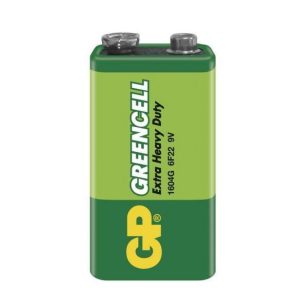 GP Greencell 9V alkáli elem