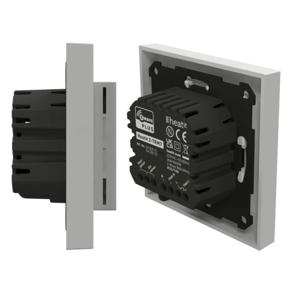 HeatIt Z-TRM7 – termosztát, Z-Wave 800, fehér (5430571)