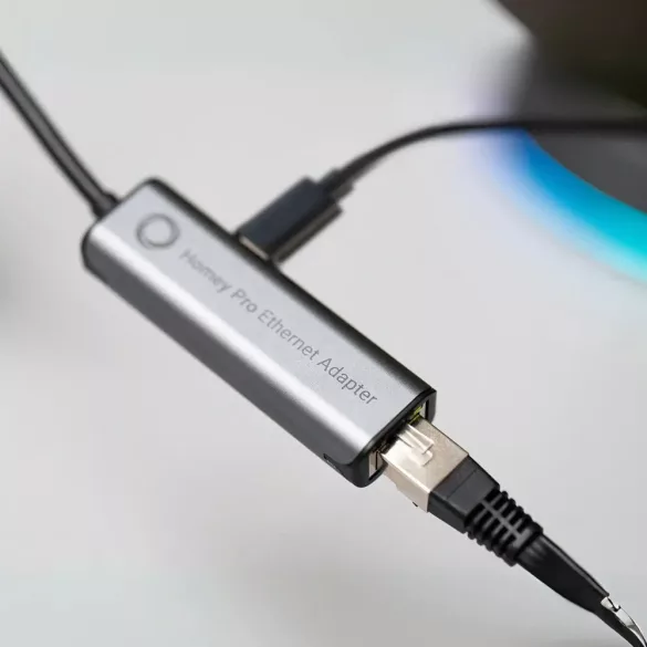 Homey Pro Ethernet adapter – kiegészítő Homey Pro központhoz