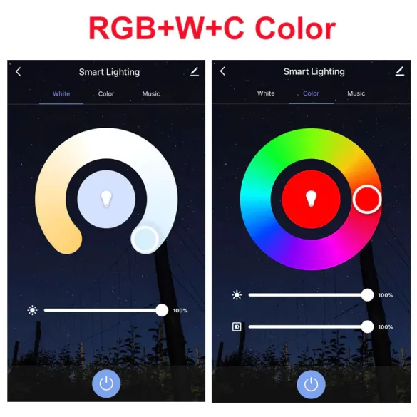 Tuya Zigbee 3.0 Led Candle Light izzó, E14 RGB+CCT 5W (1db)