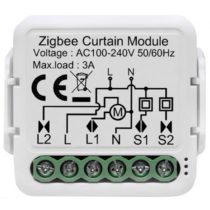   Zigbee 230V egy áramkörös függönyvezérlő relé, kapcsolóbemenettel