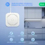 Nous E9 – gáz-szivárgás érzékelő,  Tuya Zigbee