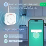 Nous E9 – gáz-szivárgás érzékelő,  Tuya Zigbee