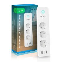   NOUS A5T okos Wi-Fi-s hoszabbítós elosztó, Tasmota firmware