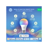 Nous P3 – E27 RGB izzó, Tuya Wi-Fi, Matter