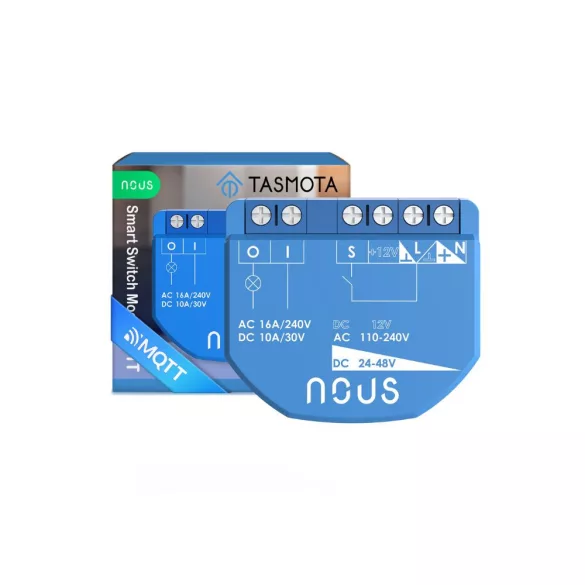 Nous B1T – relémodul, Wi-Fi, Tasmota, Matter