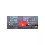 Nous B4Z – redőny/függönyvezérlő, Tuya Zigbee