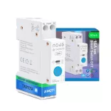 Nous D1T – DIN relémodul fogyasztásmérővel, Wi-Fi, Tasmota, Matter