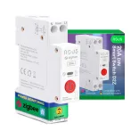 Nous D2Z – DIN relémodul fogyasztásmérővel, Tuya Zigbee