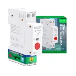 Nous D3Z – DIN relémodul fogyasztásmérővel, Tuya Zigbee