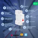 Nous D3Z – DIN relémodul fogyasztásmérővel, Tuya Zigbee