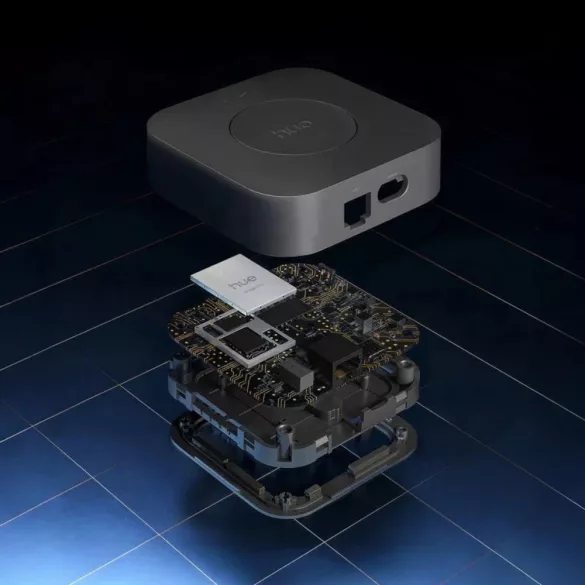 Philips Hue Bridge Pro EU – okos­otthon központi egység Philips Hue világítási rendszerhez, Wi-Fi, Bluetooth, Zigbee, Matter