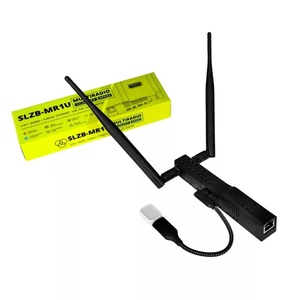SLZB-MR1U – Zigbee+Thread Ethernet PoE USB LAN WIFI Adapter 