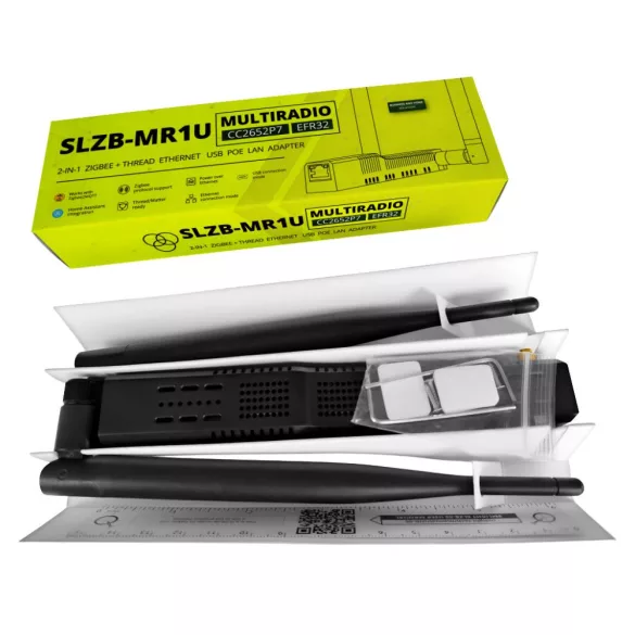 SLZB-MR1U – Zigbee+Thread Ethernet PoE USB LAN WIFI Adapter 