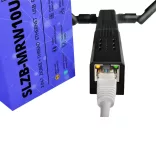 SMLIGHT SLZB-MRW10U – Multi-Radio PoE Adapter, Zigbee, Thread, Z-Wave, Matter, fekete (ESP32+CC2674P10+EFR32ZG23)