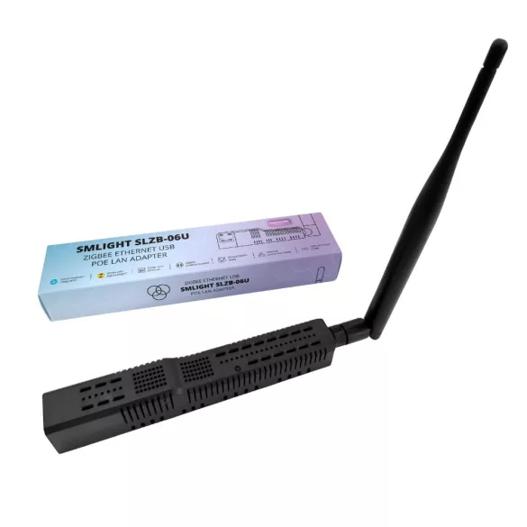 SMLIGHT SLZB-06U – Zigbee, Ethernet, PoE, USB, Wi-Fi adapter (CC2652P)