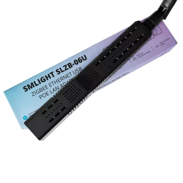 SMLIGHT SLZB-06U – Zigbee, Ethernet, PoE, USB, Wi-Fi adapter (CC2652P)