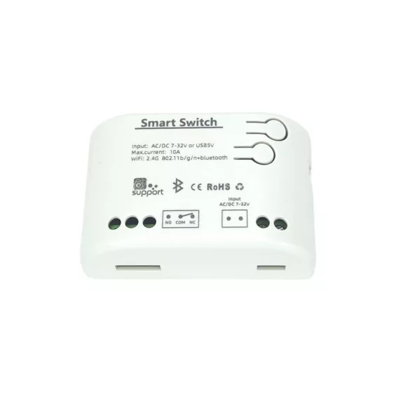 SmartWise 1 áramkörös eWeLink relé, 5V-32V AC/DC, Wi-Fi, eWeLink-Remote, védőtokkal