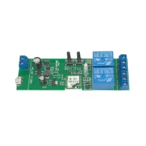   SmartWise 2 áramkörös eWeLink relé, 5V-32V AC/DC, Wi-Fi, eWeLink-Remote, védőtokkal