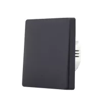   SmartWise B61 UNI Zigbee 3.0 + RF, 1 áramkörös, gombos villanykapcsoló, fekete