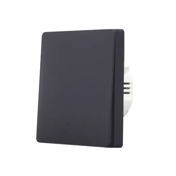 SmartWise B61 UNI Zigbee 3.0 + RF, 1 áramkörös, gombos villanykapcsoló, fekete